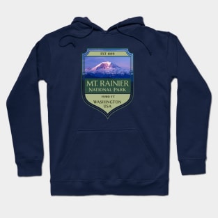 Mount Rainier National Park State of Washington Hoodie